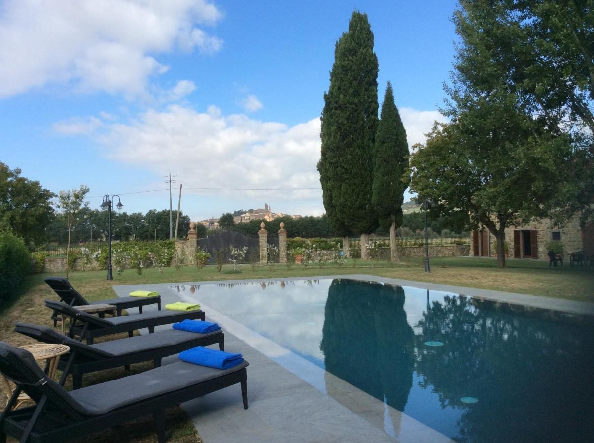 Villa Podere Il Giardino Castiglion Fiorentino Bagian luar foto
