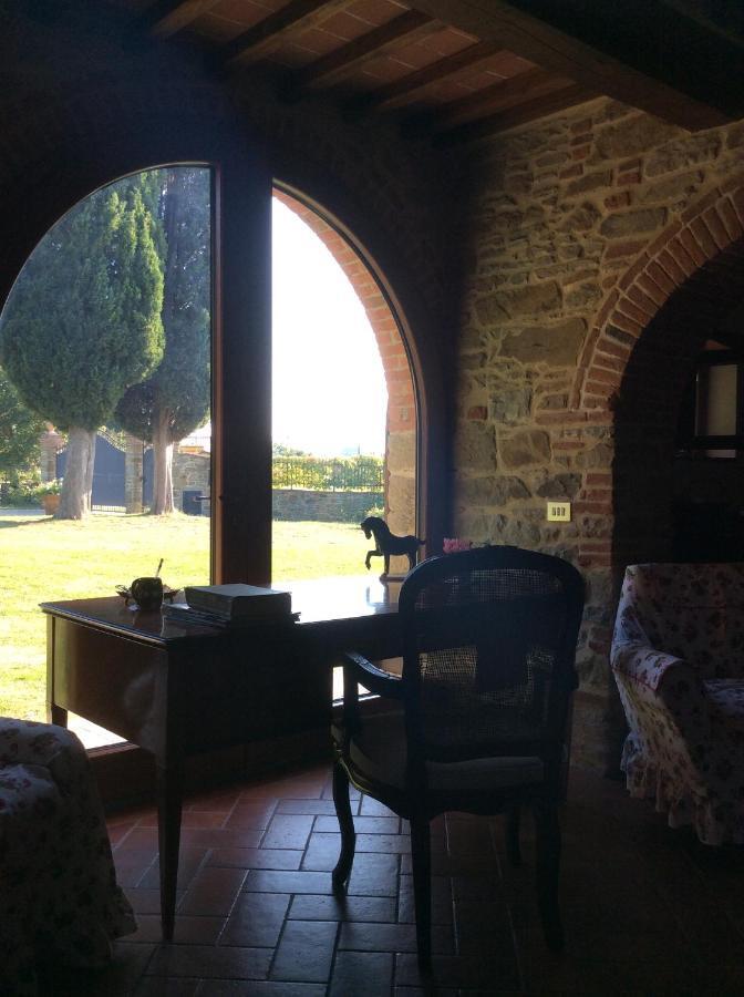 Villa Podere Il Giardino Castiglion Fiorentino Bagian luar foto