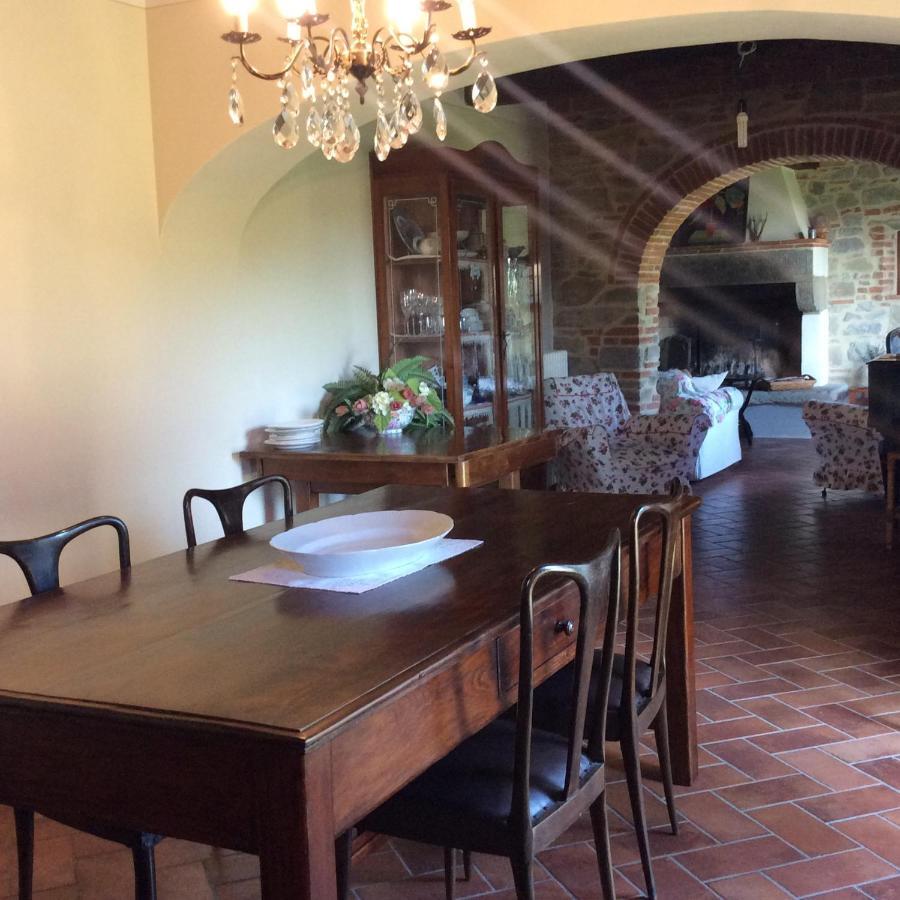 Villa Podere Il Giardino Castiglion Fiorentino Bagian luar foto