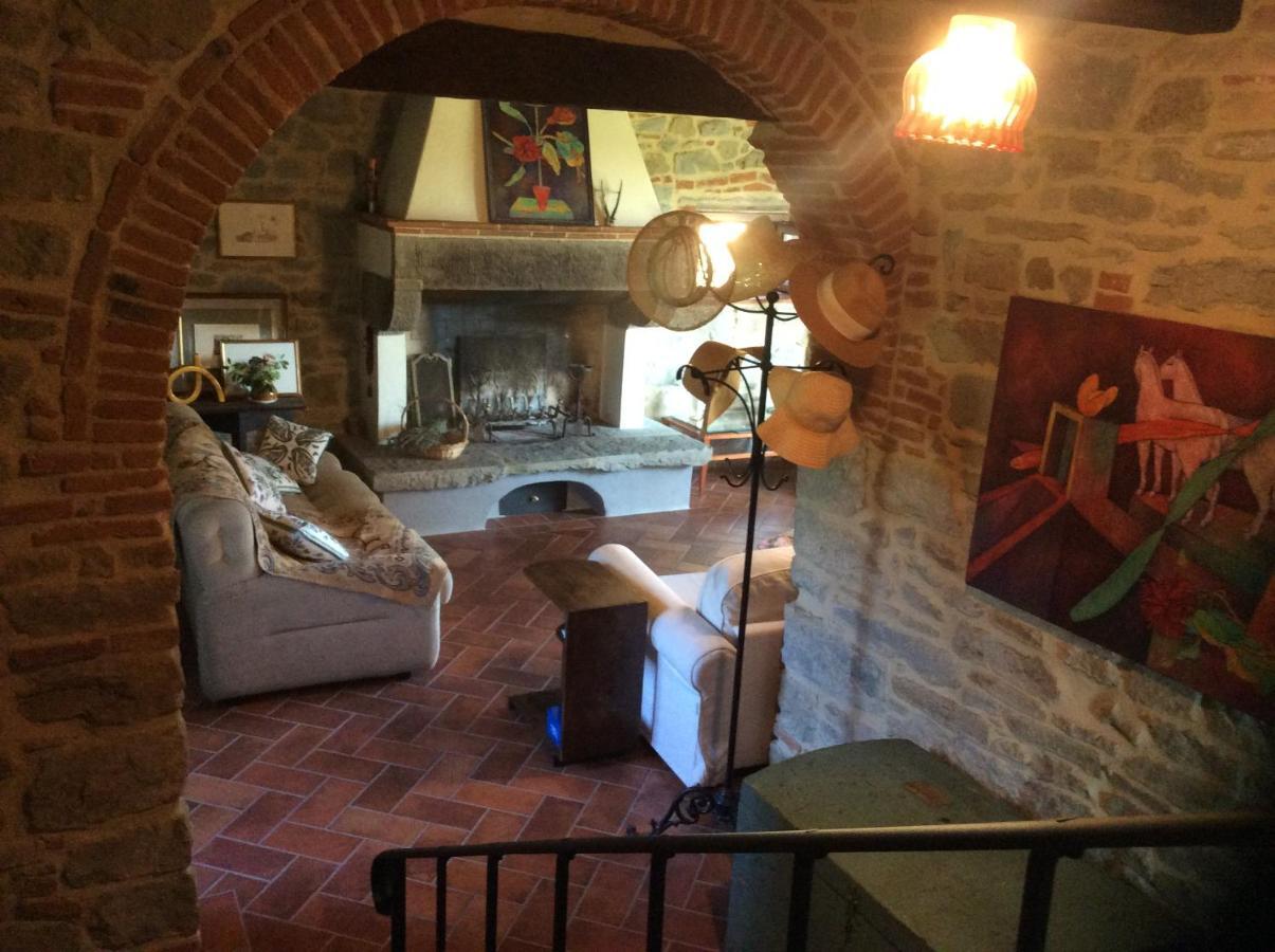 Villa Podere Il Giardino Castiglion Fiorentino Bagian luar foto
