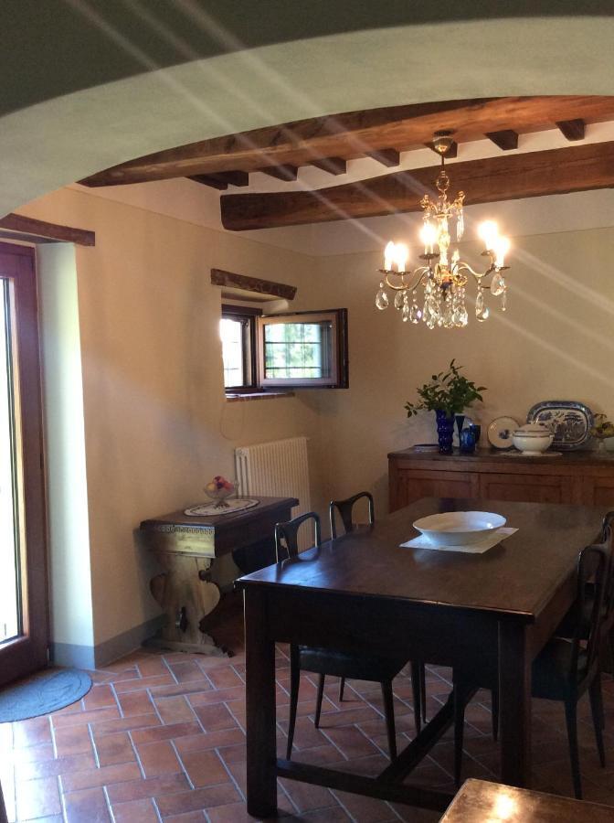 Villa Podere Il Giardino Castiglion Fiorentino Bagian luar foto
