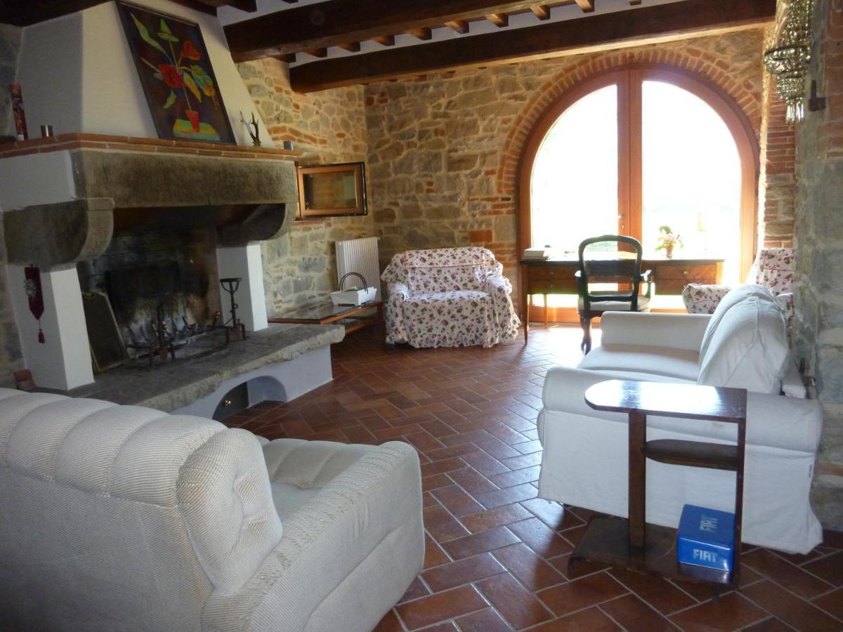Villa Podere Il Giardino Castiglion Fiorentino Bagian luar foto