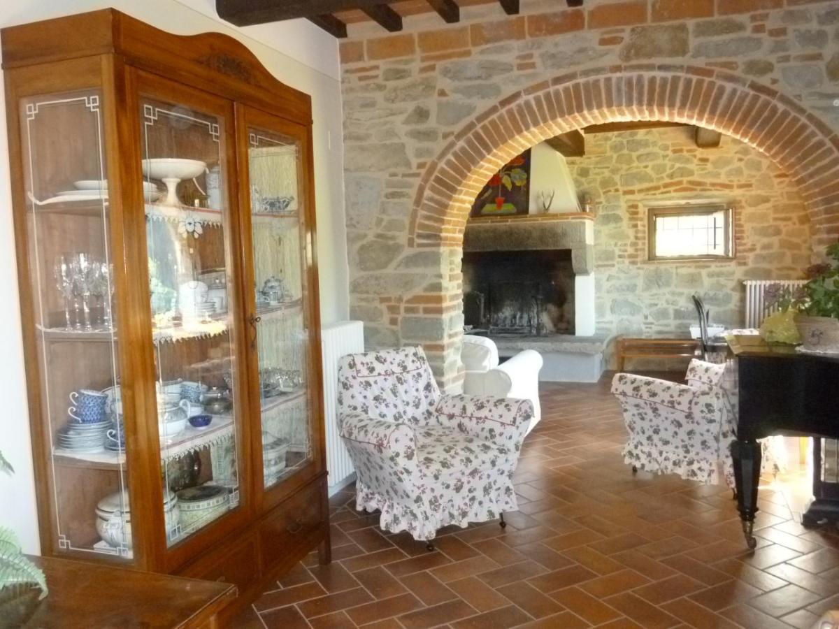 Villa Podere Il Giardino Castiglion Fiorentino Bagian luar foto