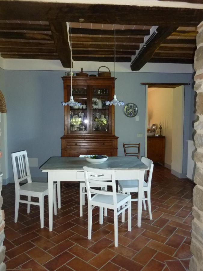 Villa Podere Il Giardino Castiglion Fiorentino Bagian luar foto